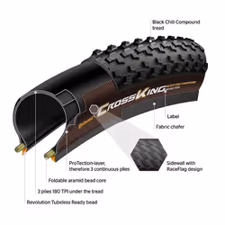 Continental Mountain King ProTection 27.5" MTB Tubeless Ready tyre