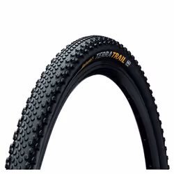 Continental Terra Trail Shieldwall Foldable Puregrip Compound Tyre - 700 X 40C, Black / Black