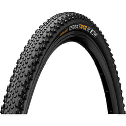 Continental Terra Trail Shieldwall Foldable Skin Tyre Black / Black - 700 X 45C