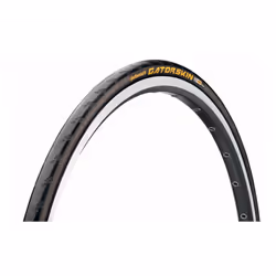 Continental: Gatorskin Black Tyre (Rigid)-BLACK -26 X 1 1/8