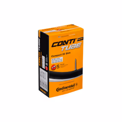 Continental Compact Presta Valve Inner Tube - 20 X 1.2-1.7 Inch, Black