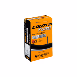 Continental Tour 40 MM Schrader Valve Inner Tube - 26 X 1.3-1.7 Inch, Black