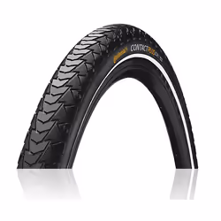 Continental Contact Plus, 28", Road, Tubeless tyre, Folding bead, Black, 180 TPI