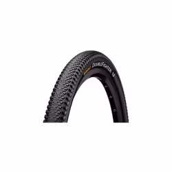 Continental Double Fighter III Reflective Tyre - 24 X 2.0 Inch, Black