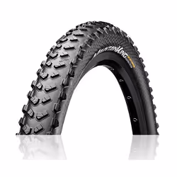 Continental Mountain King, 27.5", Road, Tubeless tyre, Folding bead, Black, 180 TPI