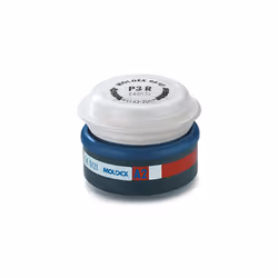 9230 12 Pre-Assembled Filter A2P3 R for"Series 7000 Plus 9000" Easy Lock - White (2-Piece),9.2 x 7.2 x 18.1 centimetres