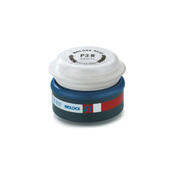 9230 12 Pre-Assembled Filter A2P3 R for"Series 7000 Plus 9000" Easy Lock - White (2-Piece),9.2 x 7.2 x 18.1 centimetres