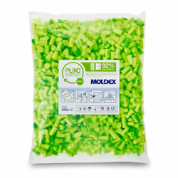 Moldex 776001 Pura-Fit Disposable Earplug Refill Pack - 500 Pairs