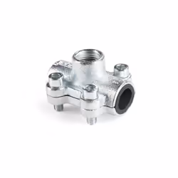 Pipe Repair Clamps Fittings for Steel Pipes Leak Fix with Female Thread Joiner - 1/2" x 1/2" x 1/2"