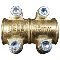 Copper Pipe 28mm Leak Repair Clamps Antileak Fittings Water Hole Leak Fix - 15mm
