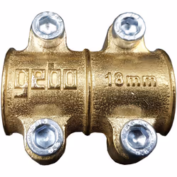 Copper Pipe 28mm Leak Repair Clamps Antileak Fittings Water Hole Leak Fix - 18mm