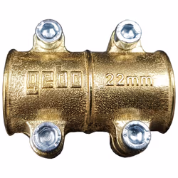 Copper Pipe 28mm Leak Repair Clamps Antileak Fittings Water Hole Leak Fix - 22mm