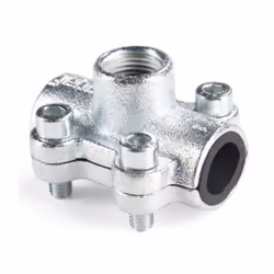 2 1/2" Inch BSP Pipe Repair Clamps Fittings Leak Fix with Female 1 1/2" Inch BSP Thread Joint