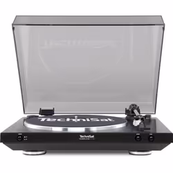 TechniSat TechniPlayer LP 200 Belt-drive audio turntable Black, Silver