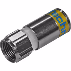 TechniSat 0100/3337, F-type, F-type, 38 dB, 75 Ω, Silver, 100 pc(s)