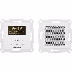 TechniSat DIGITRADIO UP 55, Wall mounted, Analog & digital, DAB+, FM, 87.5 - 108 MHz, 174 - 240 MHz, 4 W