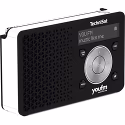 TechniSat Digitradio 1 Portable Analog & digital Black, White