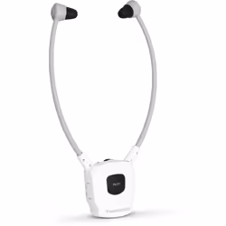 TechniSat STEREOMAN ISI 2, Wireless, Music, 64 g, Headphones, White
