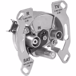 TechniSat TECHNIPRO SV 600 V2 socket-outlet SAT + TV + Radio Silver