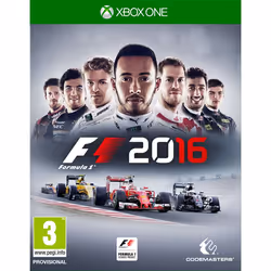 Codemasters F1 2016, Xbox One, Multiplayer mode, E (Everyone), Physical media