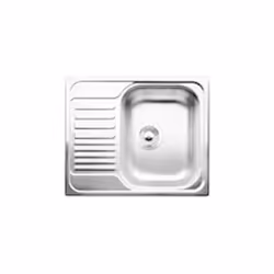 BLANCO TIPO 45 S Mini, Top-mounted sink, Rectangular, Stainless steel, Stainless steel, 1 bowls, Rectangular