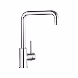 BLANCO 519413, Chrome, Rotary valves, Single, 360°, 31 cm, 5.2 cm