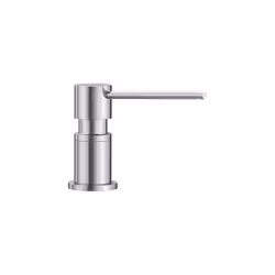 Blanco 525809 Lato UltraResist - Steel Dishwashing Liquid Dispenser UltraResist-steel-525809, Stainless Steel Finish, 314 mm