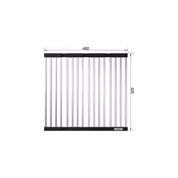 238482 Folding Grid as Drainer for the Kitchen Sink, Foldable Grid for the Sink in the Kitchen, 425 mm Width
