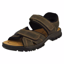 Mens Rieker Casual Sandals 25051 - UK 9, Brown