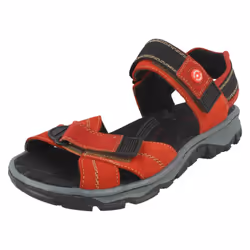 Ladies Rieker Sport Sandals 68851 - UK 4, Red