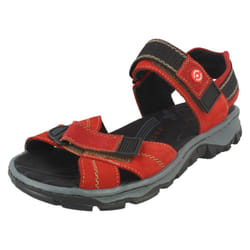 Ladies Rieker Sport Sandals 68851 - UK 4, Red