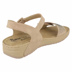 ) Ladies Rieker Casual Sandals V5772 - UK 3.5, Rosa (Pink