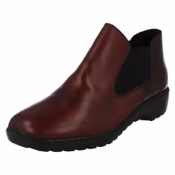 Ladies Rieker Warmlined Ankle Boots L6090 - UK 3.5, Red