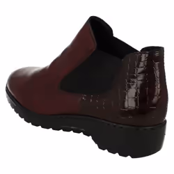 Ladies Rieker Warmlined Ankle Boots L6090 - UK 3.5, Red