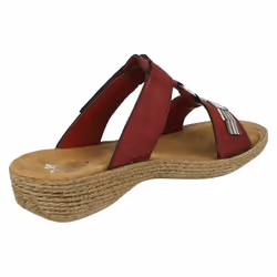 Ladies Rieker Smart Sandals 65860 - UK 3.5, Red