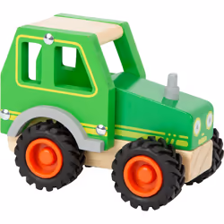 Small foot Tractor, Tractor, 1.5 yr(s), Wood, Green