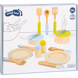 Small foot Crockery and Cookware Set Play Kitchen - Additional view 5