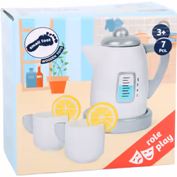 Legler Small Foot Tea Set with Kettle