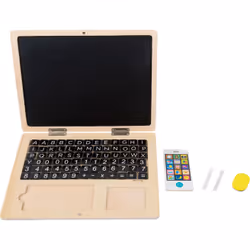 Small foot Wooden Laptop with Magnet Board