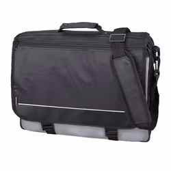LSM Lightpak Wave Messenger Bag Black/Grey - 46069