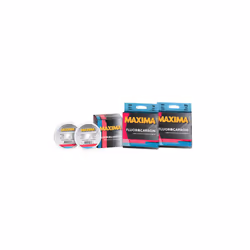 Maxima One Shot Lines - 8 LB, Fluo Carbon White