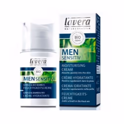 Lavera Men's Sensitive Moisturizing Cream, Men, 30 ml, Cream, Sensitive skin, Day & Night, Moisturizing