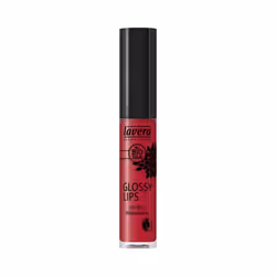 Lavera Glossy Lips, Magic Red, Nourishing, Women, Ricinus Communis (Castor) Seed Oil, Brassica Campestris/Aleurites Fordii Oi ...