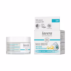 Lavera Organic Basic Sensitiv Q10 Anti-Ageing Moisturising Cream 50ml