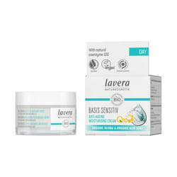 Lavera Organic Basic Sensitiv Q10 Anti-Ageing Moisturising Cream 50ml