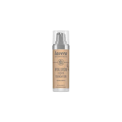 lavera Hyaluron Liquid Foundation - Cool Ivory 02 - natural cosmetics - Vegan - Silky, lightweight texture - free from mineraloil - Natural hyaluronic