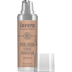 Lavera Hyaluron Liquid Foundation 30 ml Pump bottle Cream 04 Honey