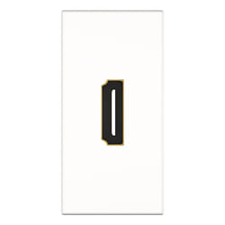 Kindermann 7464000542 socket-outlet HDMI White