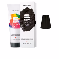Elumen Play semi permanent hair color oxidant-free #black