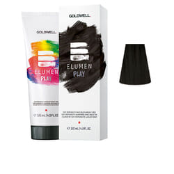 Elumen Play semi permanent hair color oxidant-free #black